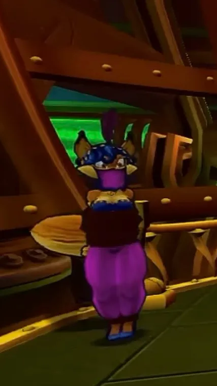 ai character: Carmelita Fox  background