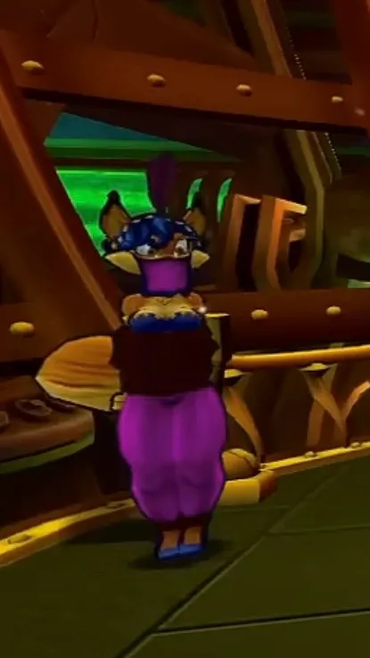 ai character: Carmelita Fox  background