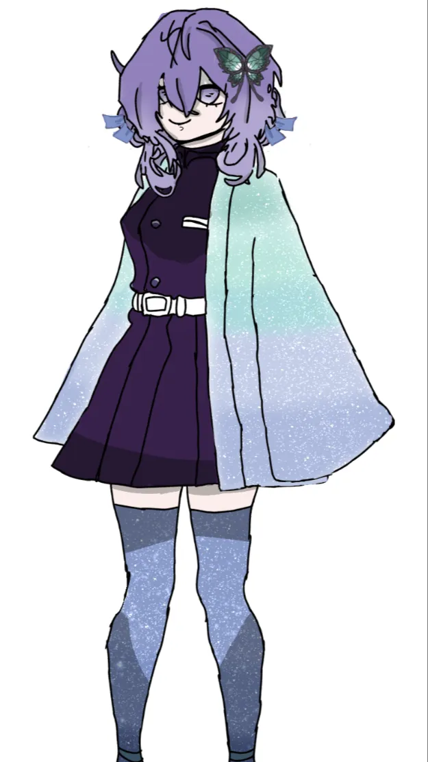 ai character: New hashira  background