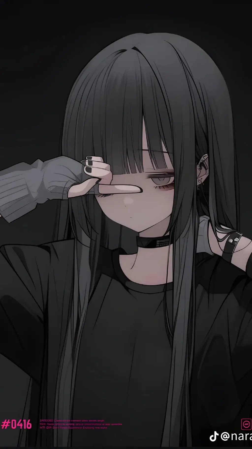 ai character: little sister 🖤🖤 background