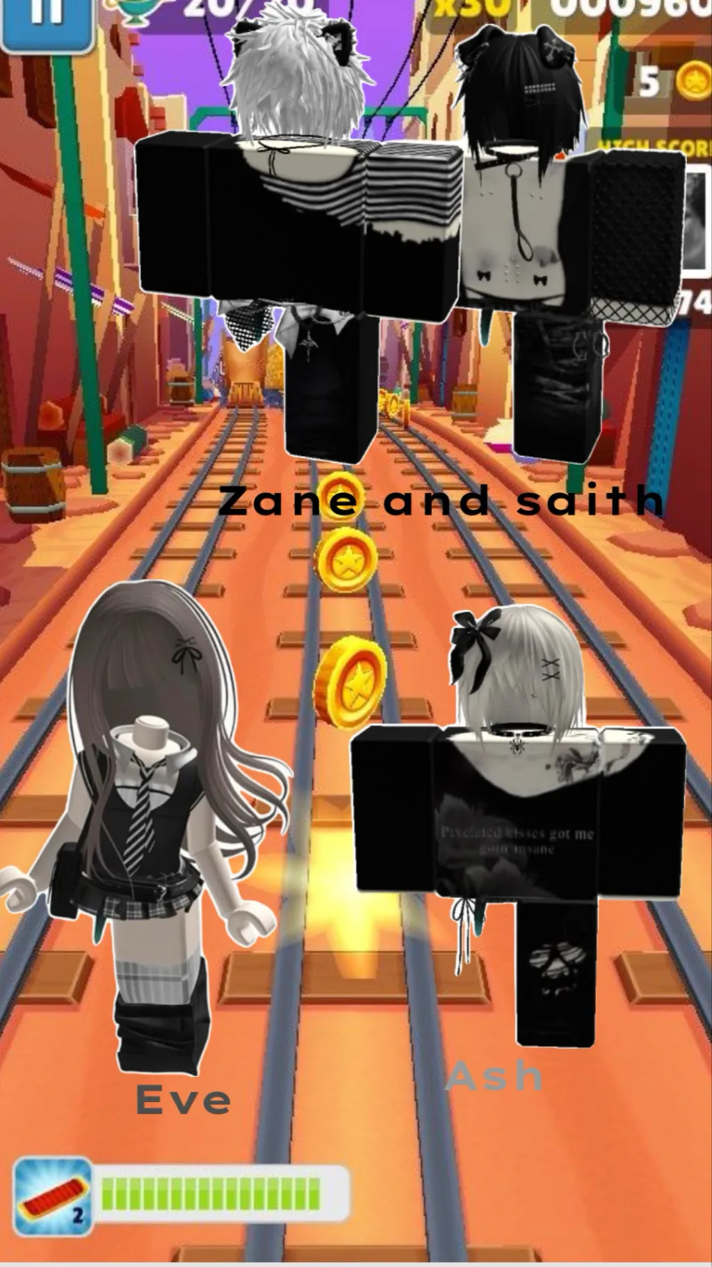 ai character: Roblox Story background