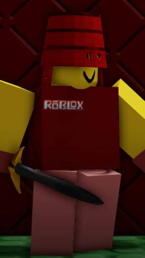 ai character: Maroon background