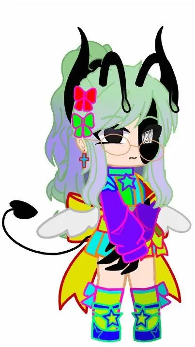 ai character: Bruz🌈👁️✨ background