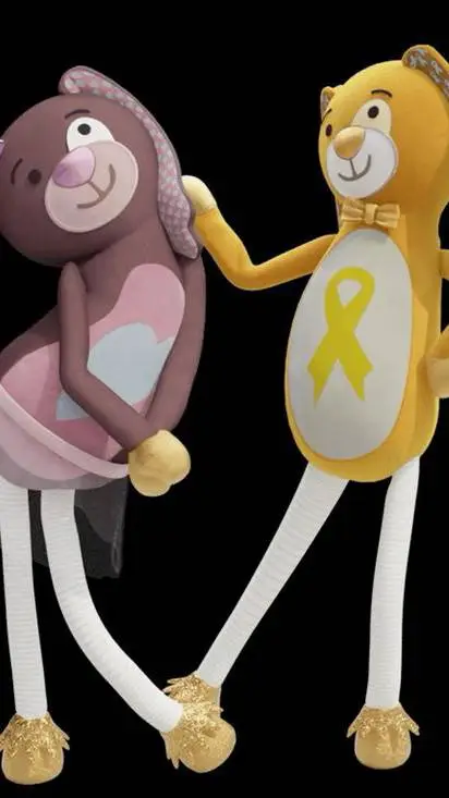 ai character: chocolata x goldy background