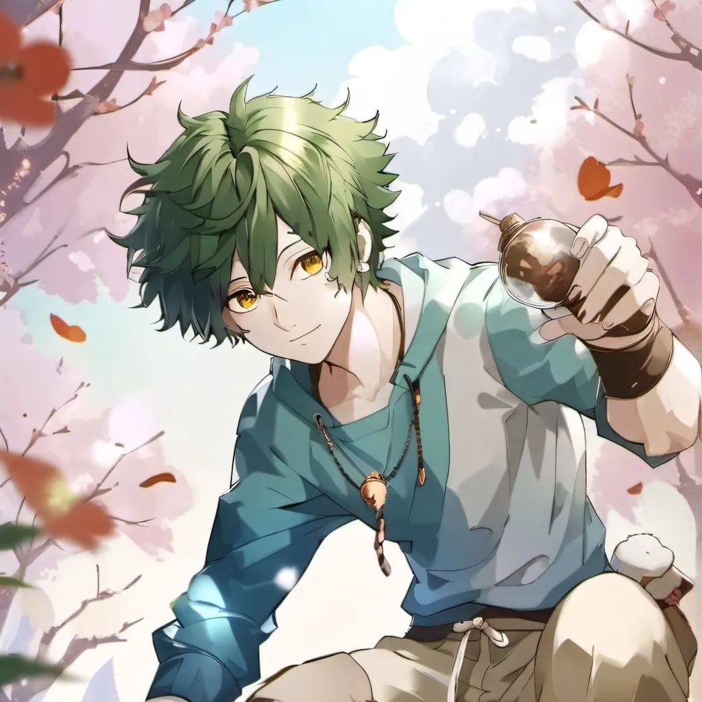 chat with ai character: deku regresión 
