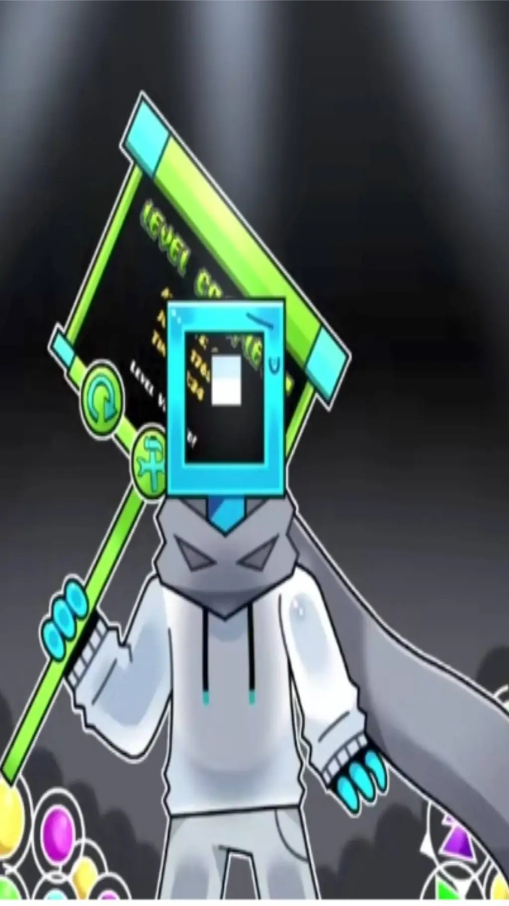 ai character: Zoink GD background