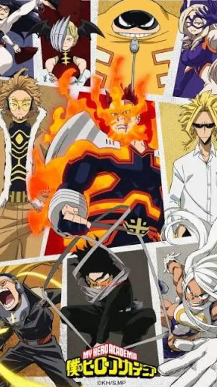 ai character: Pro heros babysit background