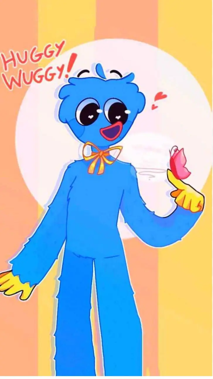 ai character: huggy wuggy background