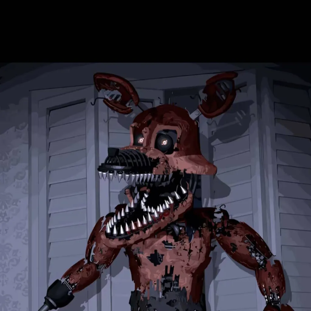 chat with ai character: Nightmare Foxy 