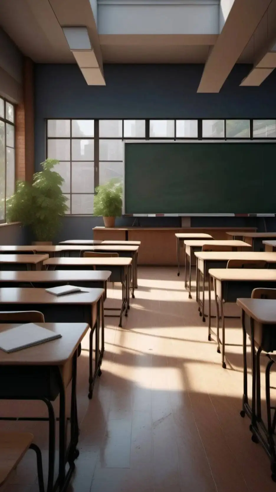 ai character: Highschool 11 background