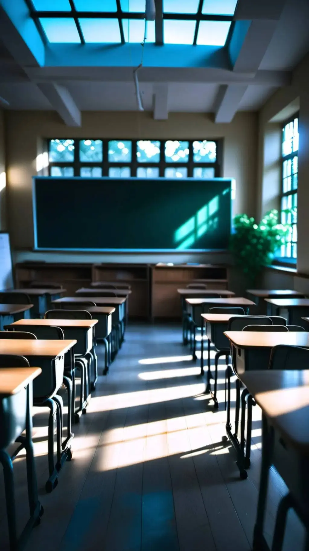 ai character: Highschool 13 background