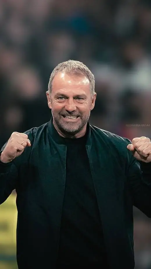 ai character: Hansi flick  background