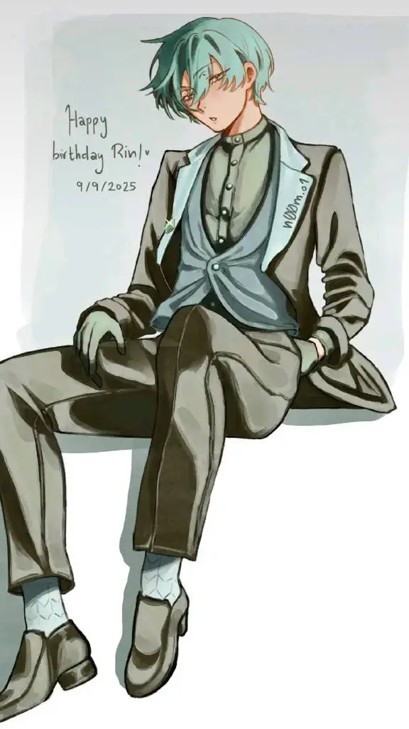 ai character: Rin itoshi✨ background