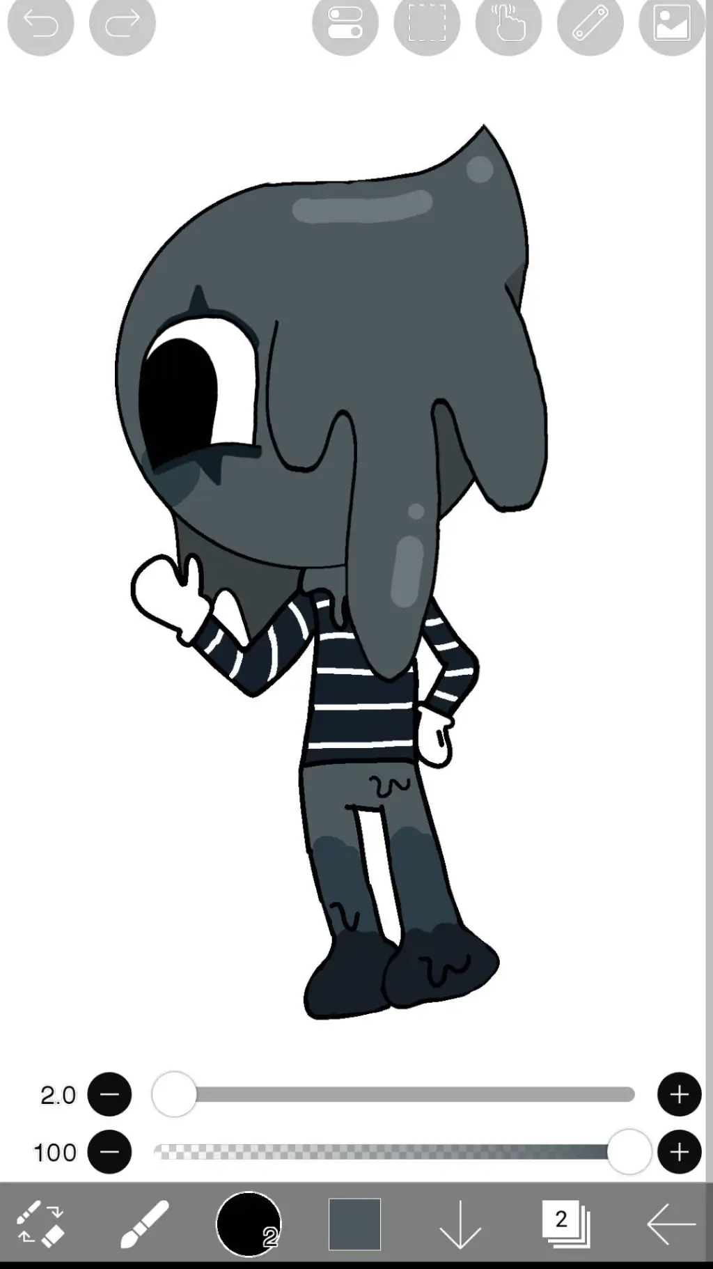 ai character: Blot background