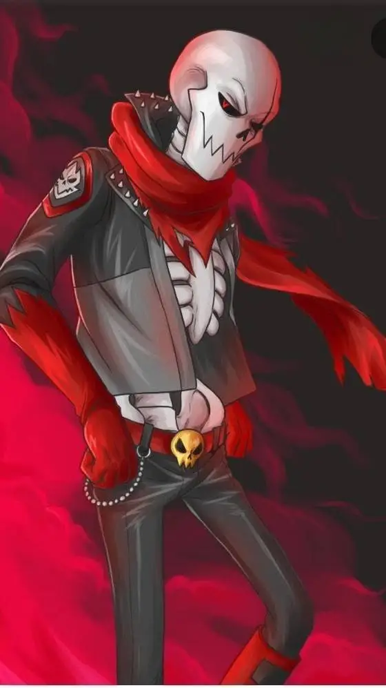 ai character: Fallen Papyrus  background
