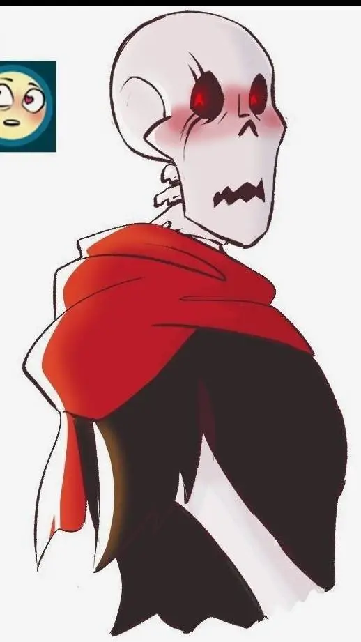 ai character: Fallen Papyrus  background