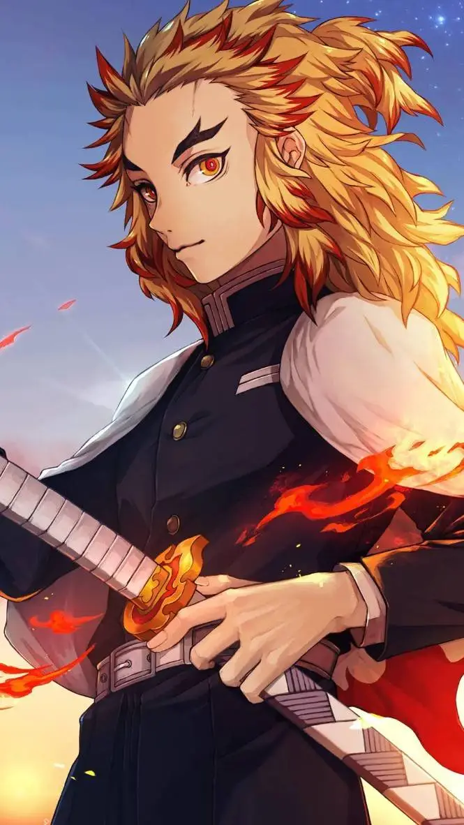 ai character: rengoku  background