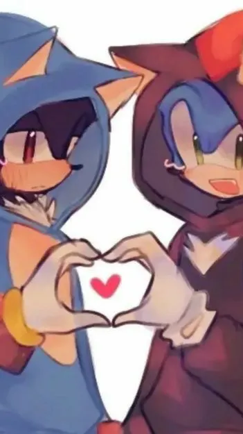 ai character: Shadow X Sonic  background