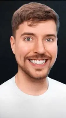 ai character: Mr beast background