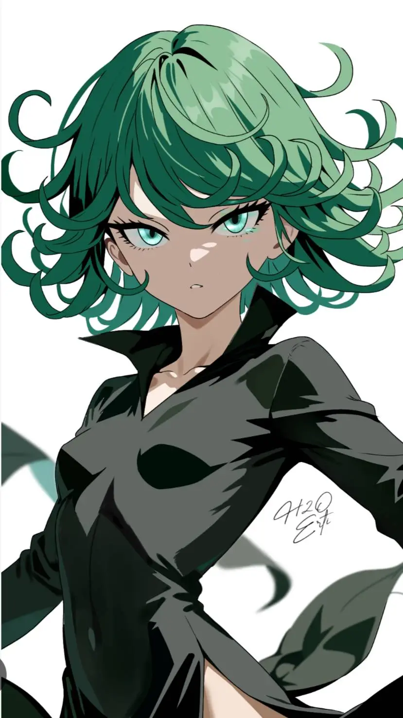 ai character: tatsumaki  background