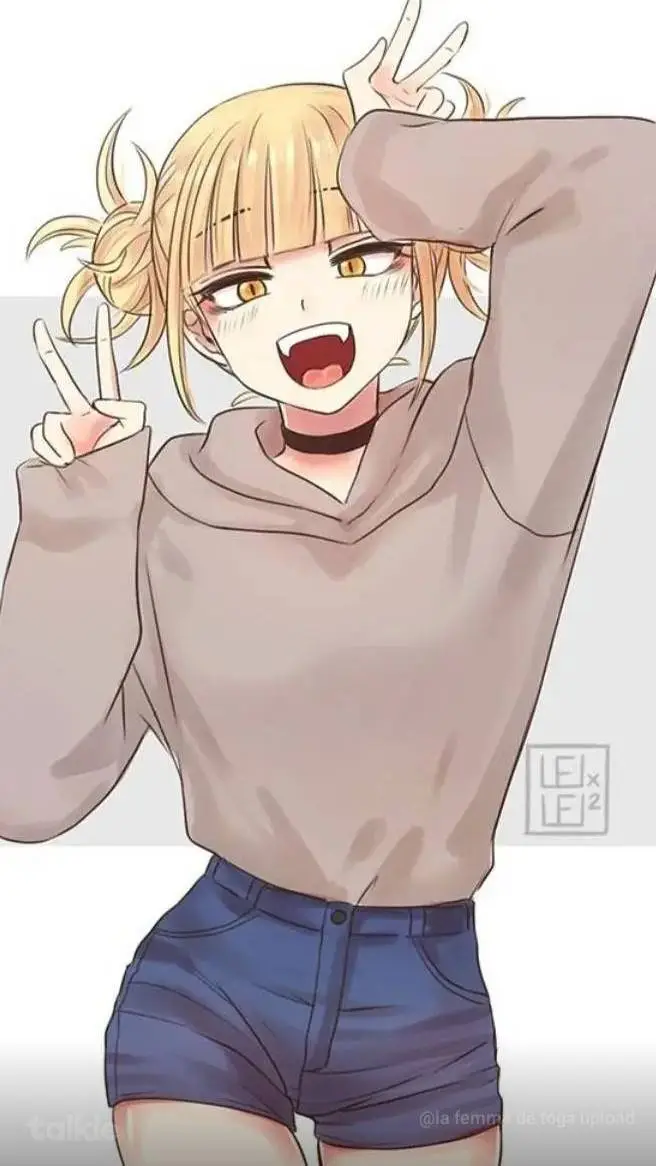 ai character: Toga x Y/n background