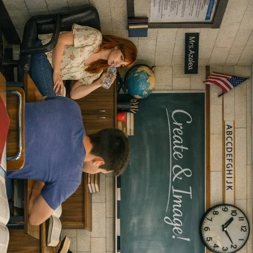 chat with ai character: High-school🤍