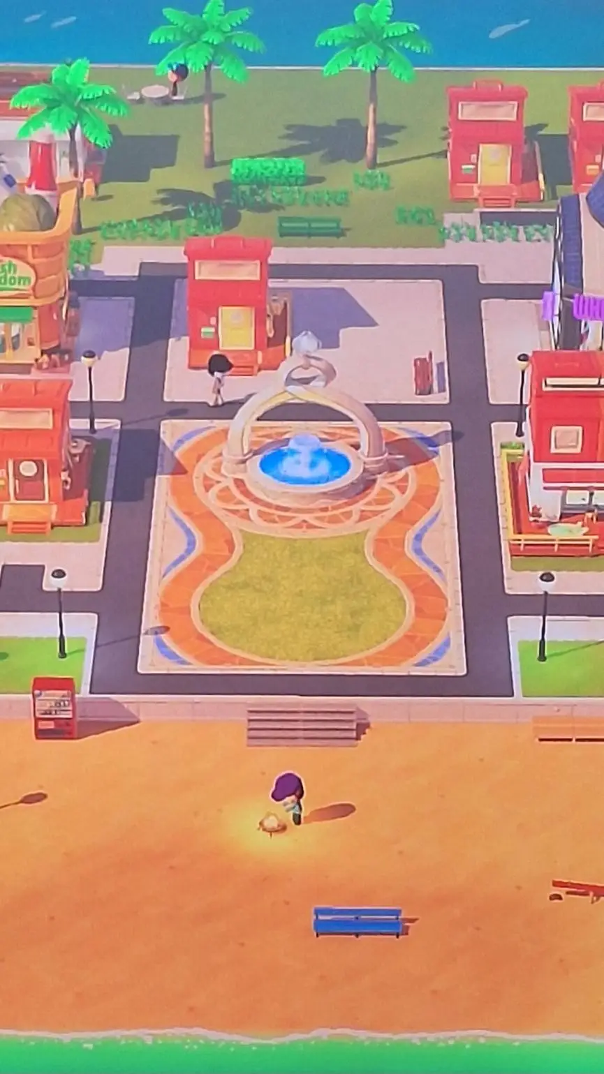 ai character: Tomodachi Life background