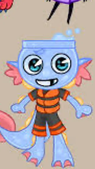 ai character: FINN  background