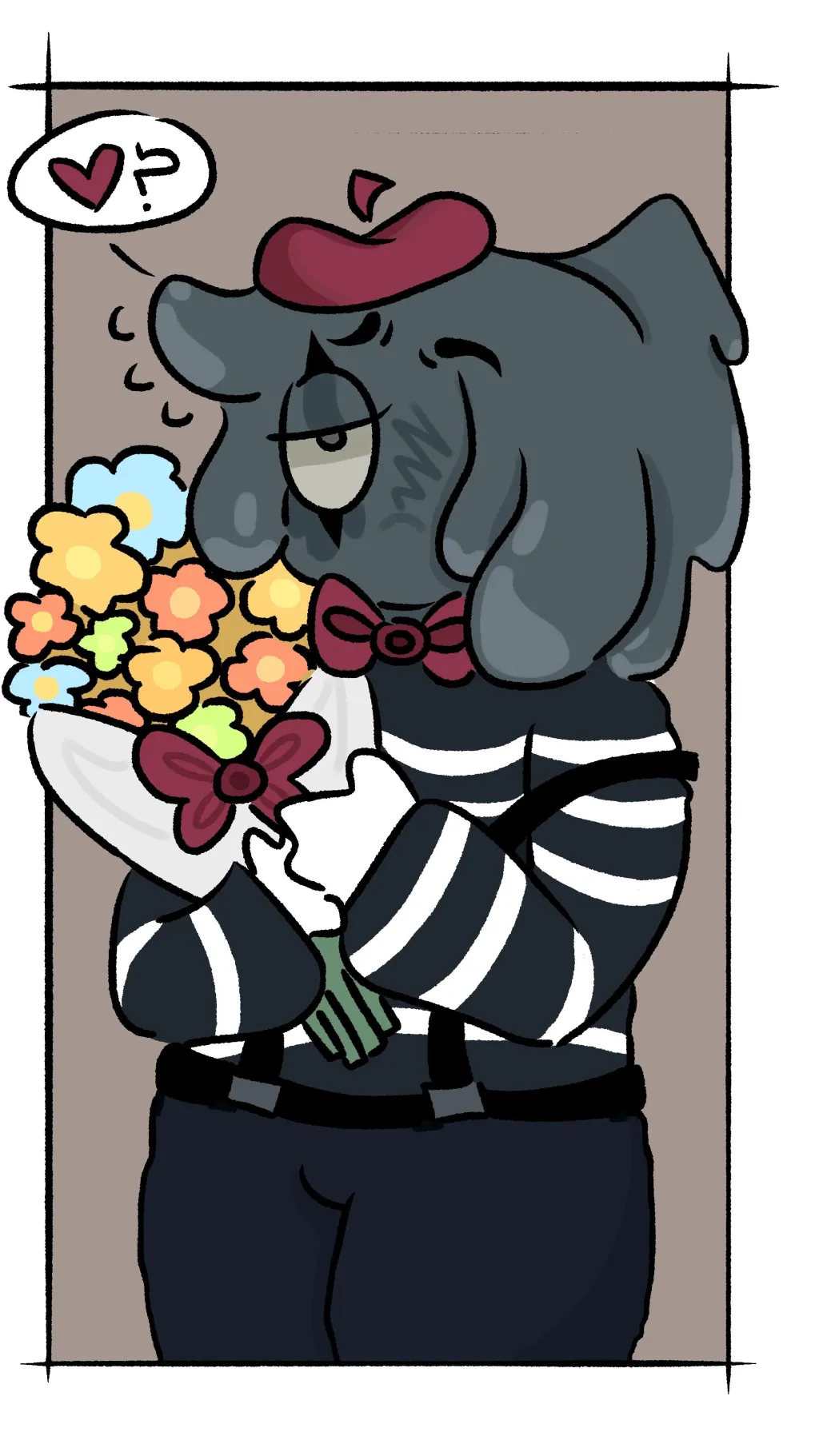 ai character: BLOT  background