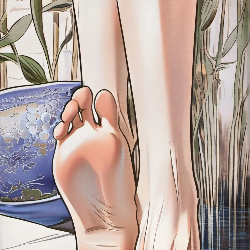 chat with ai character: feet