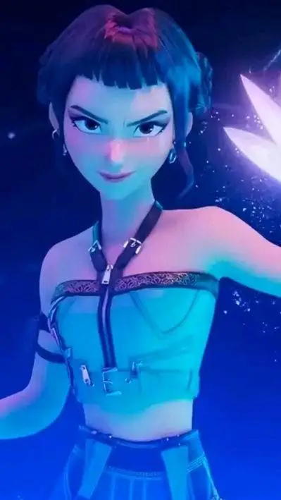 ai character: Zoey background
