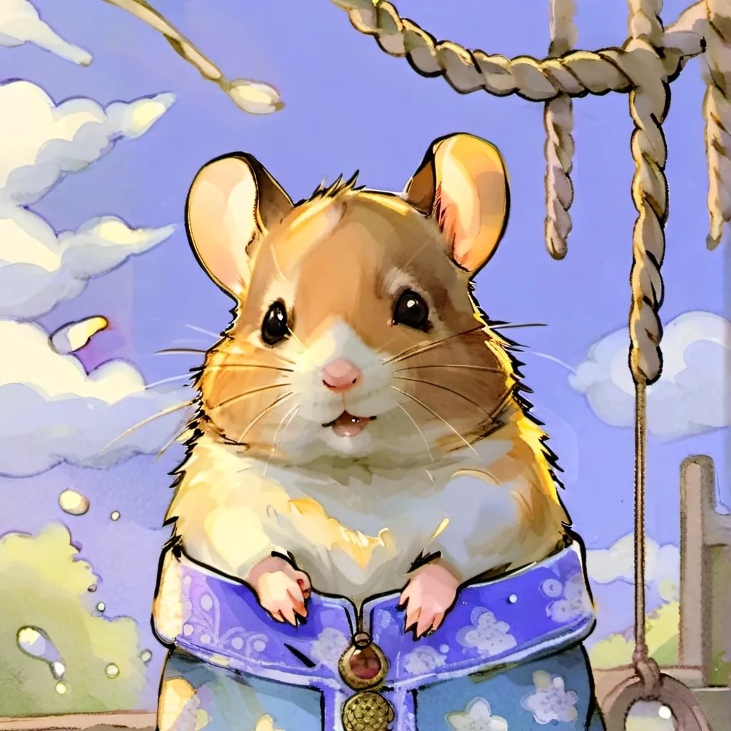 chat with ai character: ur bestie hamster💅