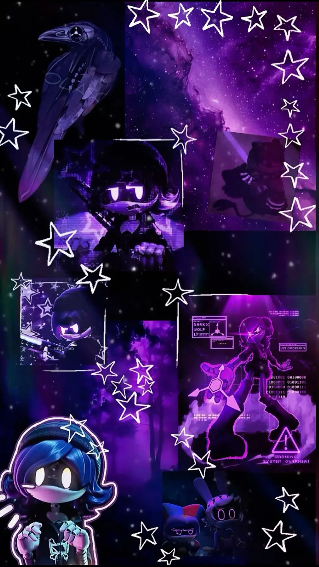 ai character: Murder drones background