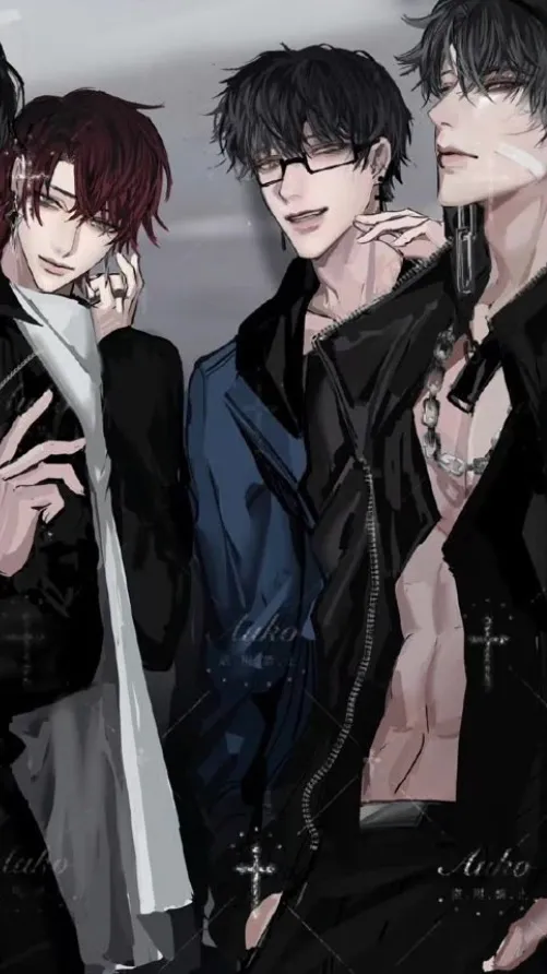 ai character: Ryan,Enzo, Ethan  background
