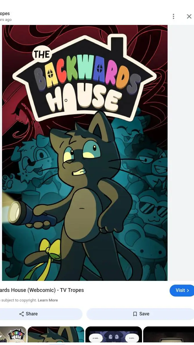 ai character: the backwords hous background