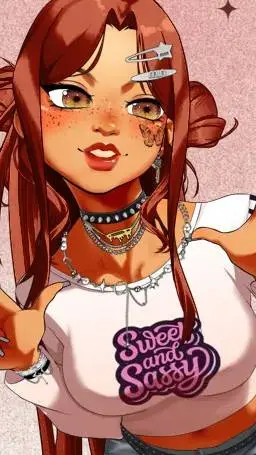 ai character: Queenie. background