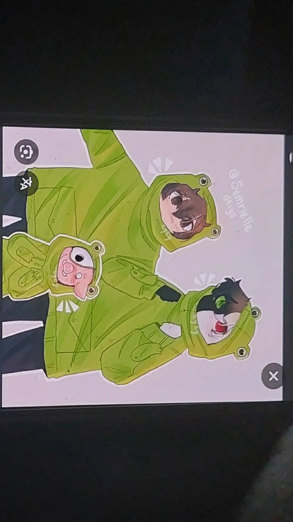 ai character: Bee duo kidnapped  background