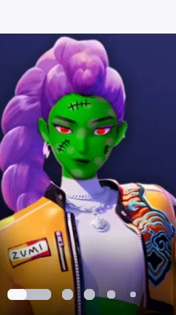 ai character: ZUMI background