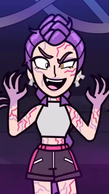 ai character: Bad mother Rumi ￼ background