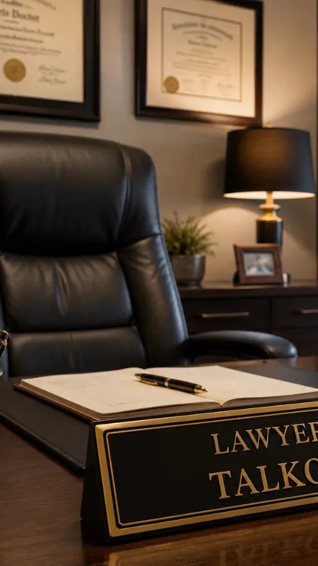ai character: The lawyer life  background