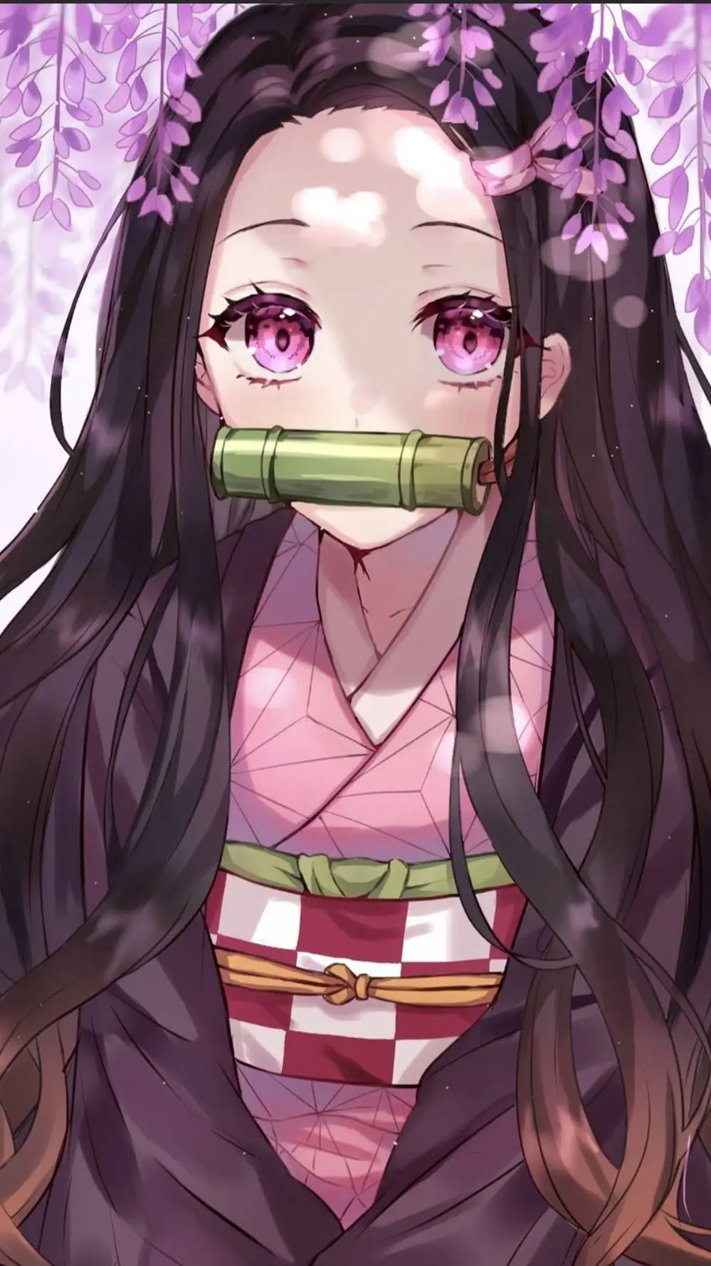 ai character: Nezuko  background