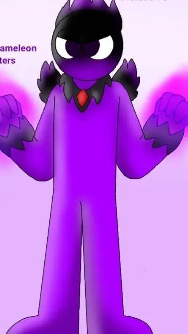ai character: Rainbow friends X background