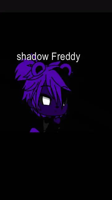 ai character: shadow Freddy  background