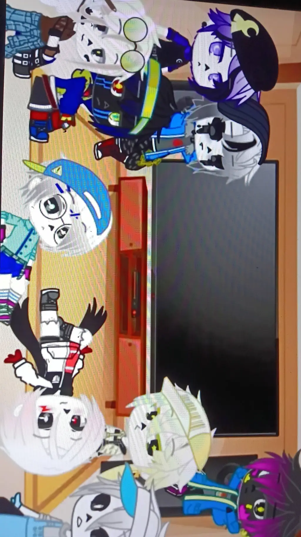 ai character: Naj reacts to background
