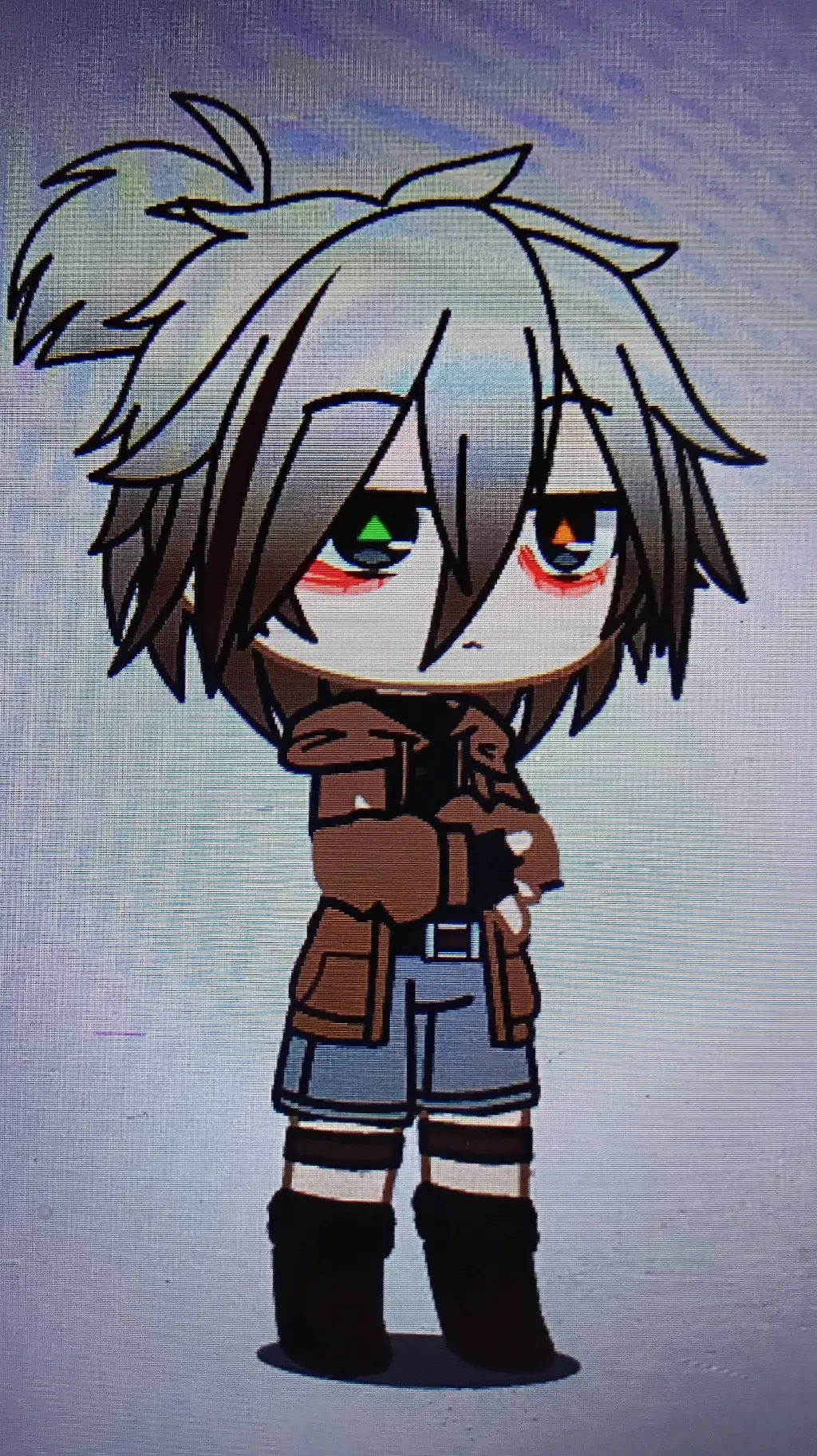 ai character: dreamswap ink sans background