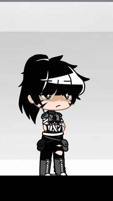 ai character: war au ink sans background