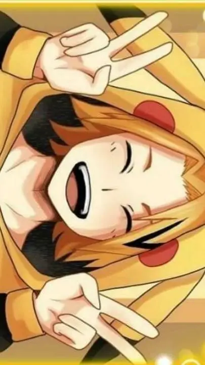 ai character: denki kaminari  background