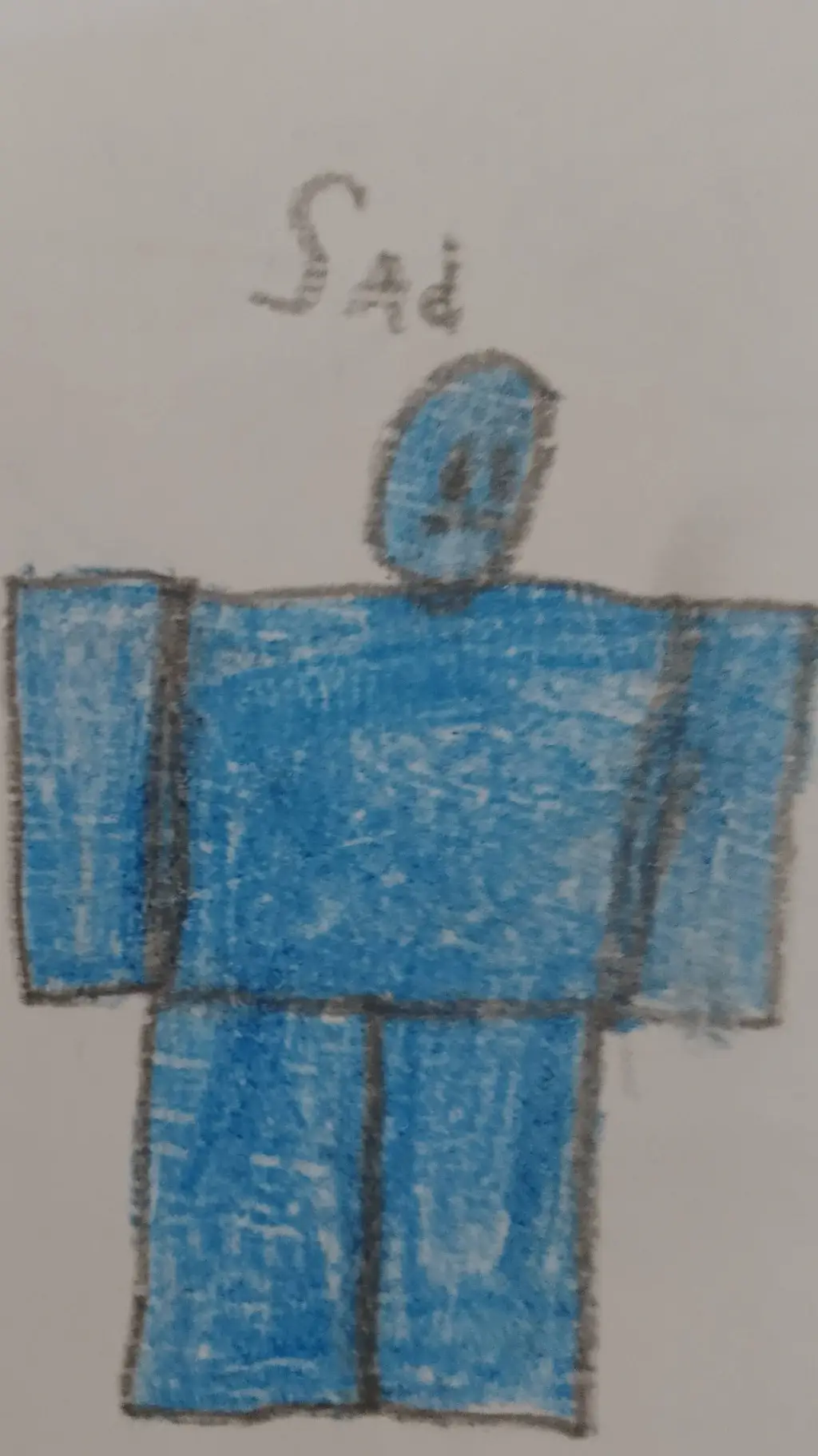 ai character: Sad background