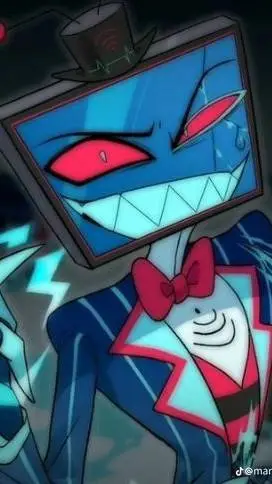 ai character: ✌️📺VOX📺✌️ background