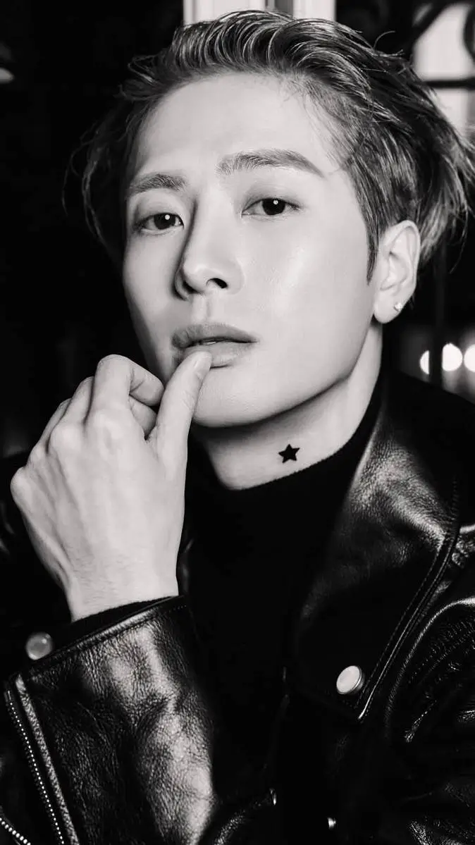 ai character: Jackson Wang  background
